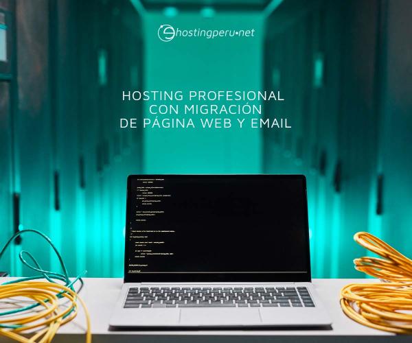 Hosting Profesional con migración de página web y email