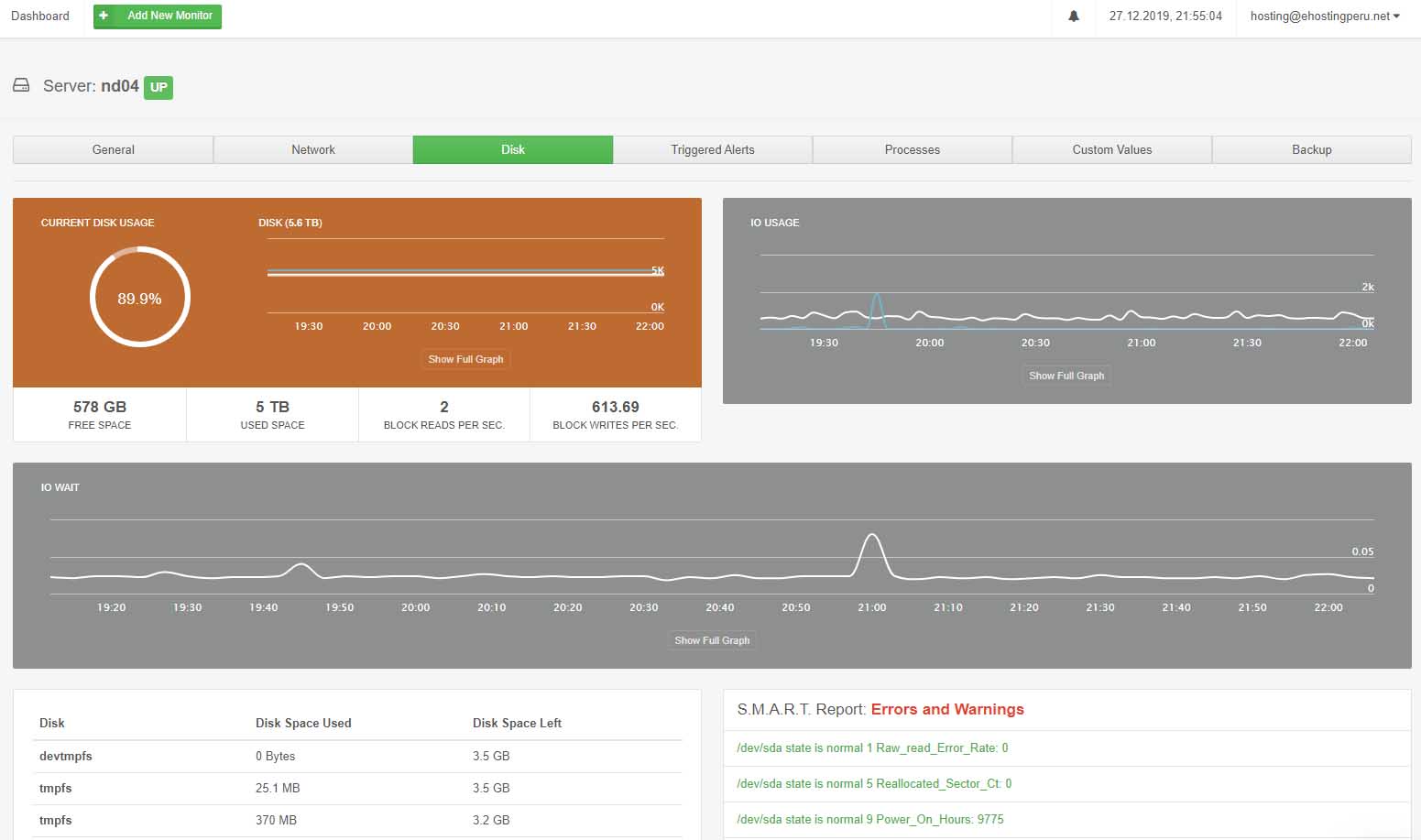 CloudStats: Herramienta de monitoreo para servidores