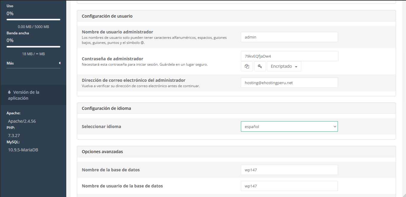 ¿Cómo Instalar WordPress en Control WebPanel (CWP)?