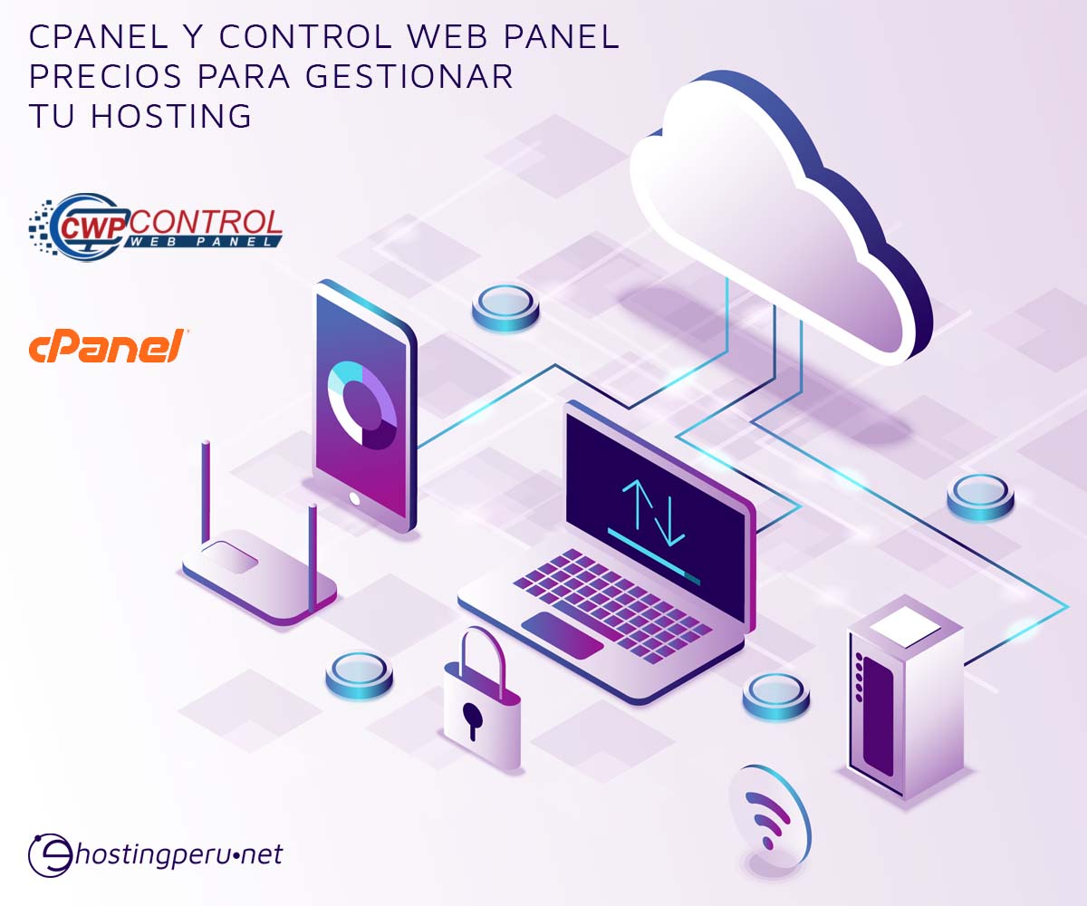 cPanel y Control Web Panel: Comparativa y precios para gestionar tu hosting