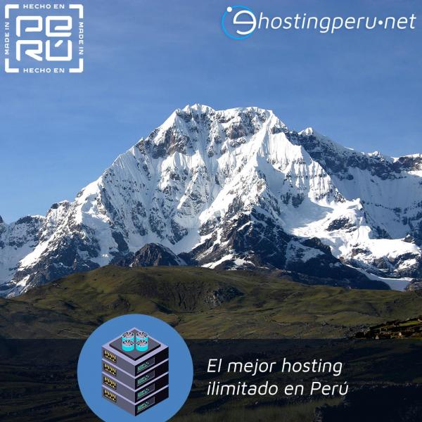 100% El mejor hosting Ilimitado en Perú con cPanel