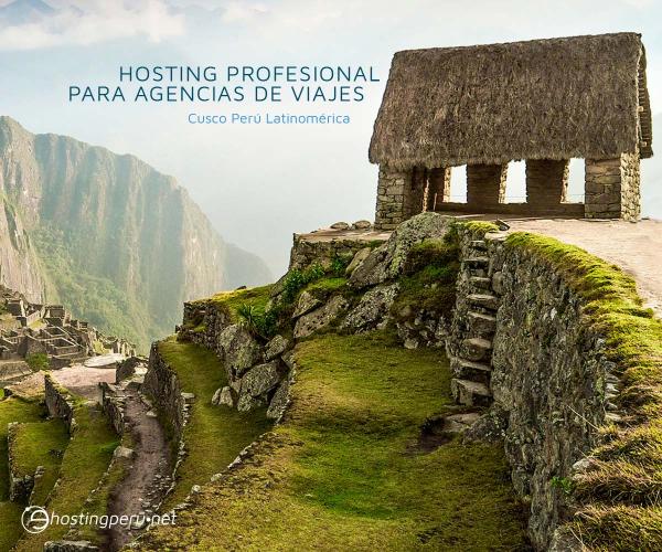 Web Hosting Profesional Agencias de Viajes para Perú y todo el mundo