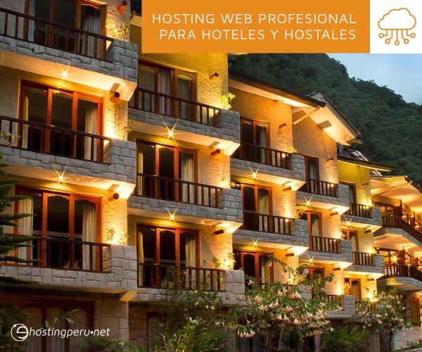 Hosting web profesional para Hoteles y Hostales con cPanel