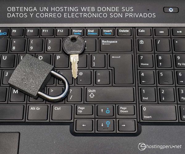 Privacidad para su hosting y correo electrónico