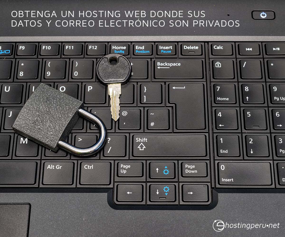 Privacidad para su hosting y correo electrónico