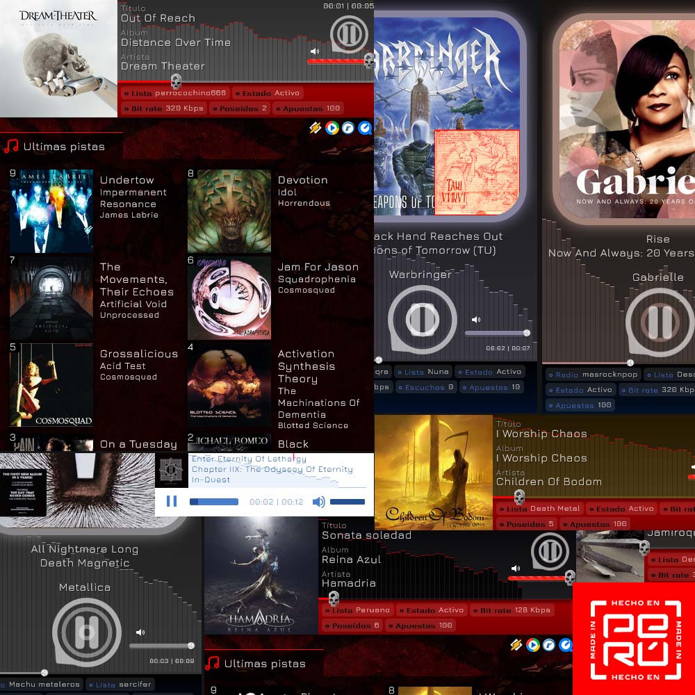 HTML5 player Javascript plataformas de streaming Radio